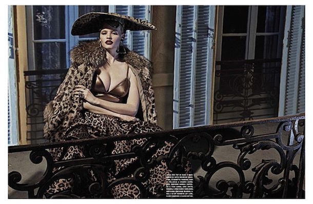Lara Stone for Vogue Italia January 2015-10