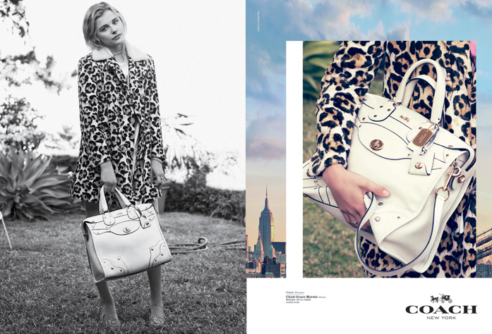 Chloe Grace Moretz & Kid Cudi for Coach Dreamers Spring 2015-2