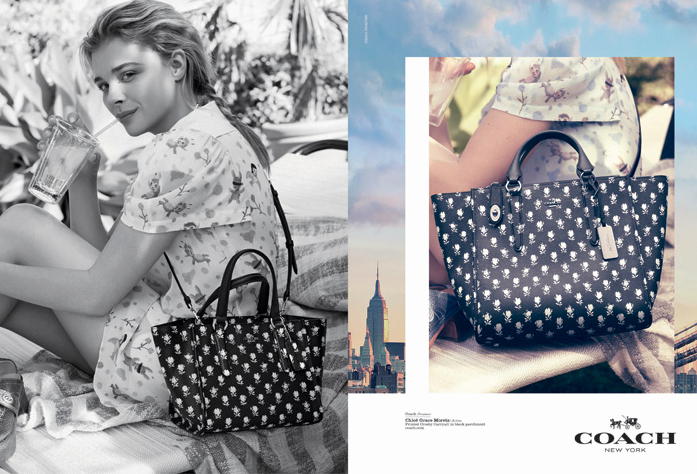 Chloe Grace Moretz & Kid Cudi for Coach Dreamers Spring 2015-6