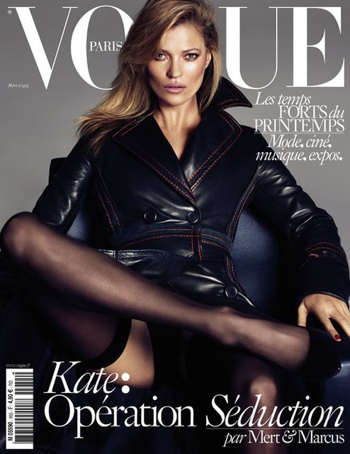 Kate Moss Vogue Paris March 2015