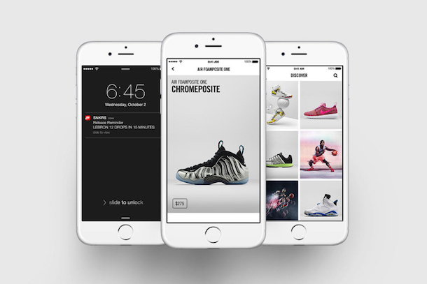 Nike Launches SNKRS Sneaker App