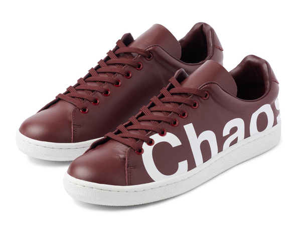 UNDERCOVER Chaos Balance Sneaker by Jun Takahashi Bordeaux