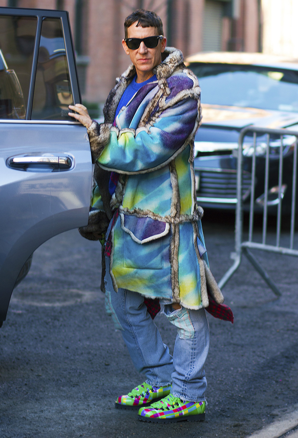 NYFW 2015 Street Style Jeremy Scott