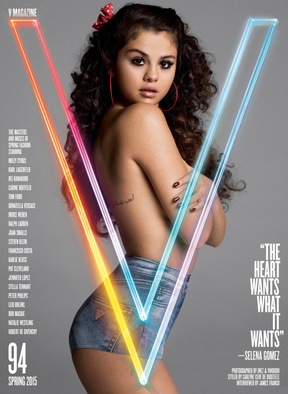 Selena Gomez for V Magazine Spring 2015 No. 94