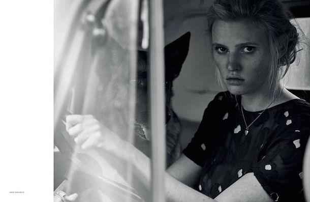 Lara Stone for Interview Magazine March 2015-6