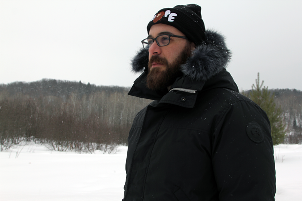 What I Wore In the Great White North-Half Body Toque