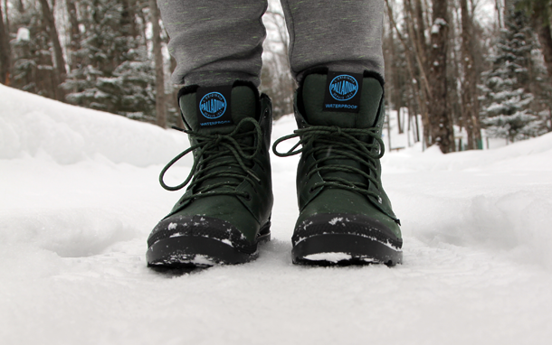 What I Wore In the Great White North-Palladium Boots
