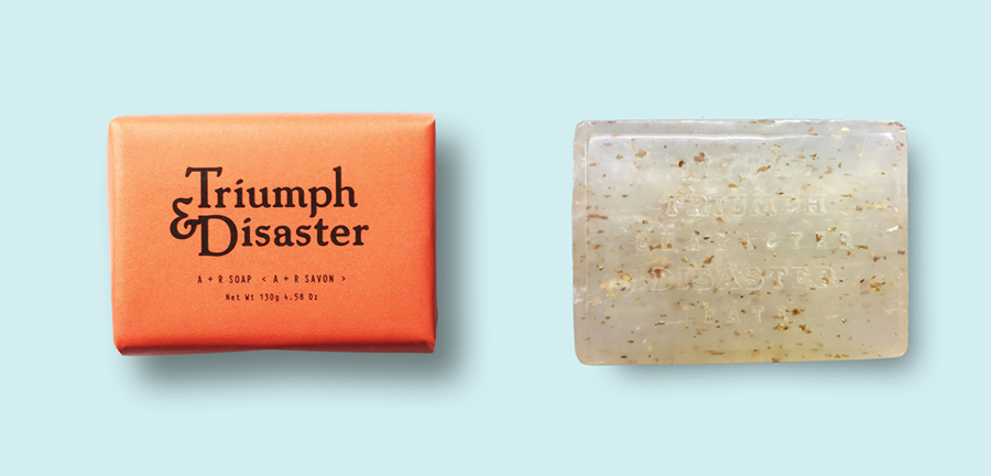 Triumph & Disaster A + R Soap