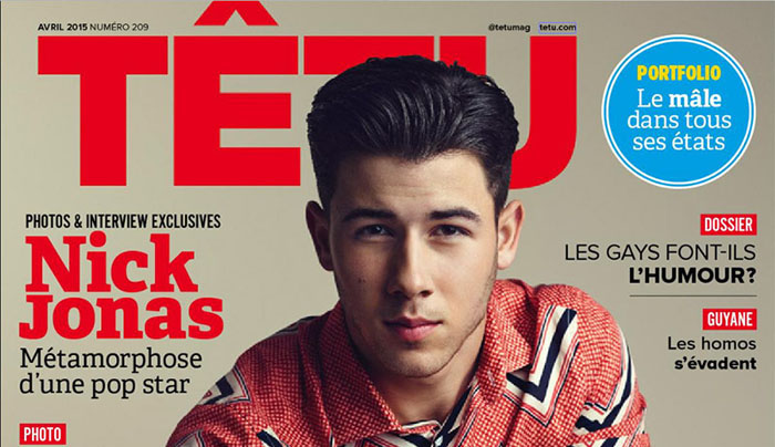Nick Jonas For Tetu Magazine S April 15 Issue Sidewalk Hustle