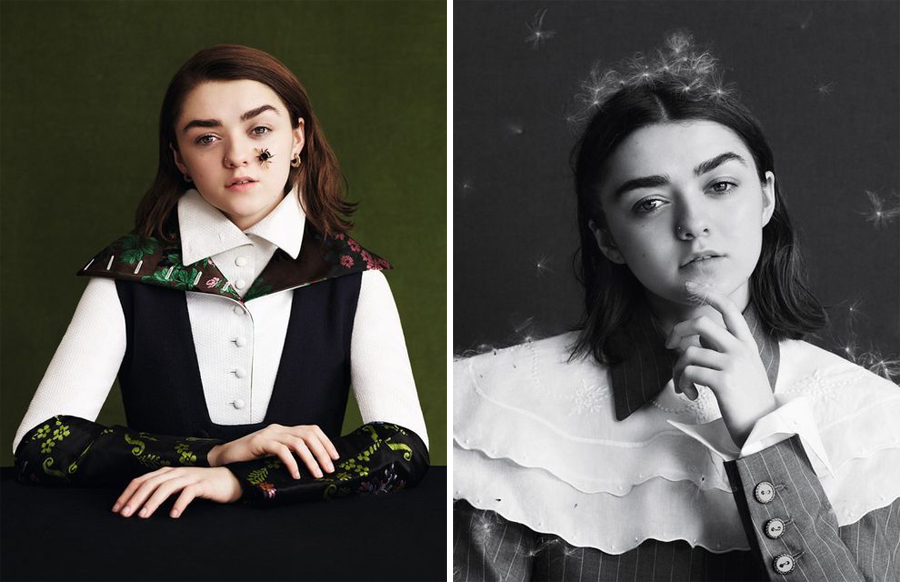 Maisie Williams for Dazed Spring Summer 2015-2