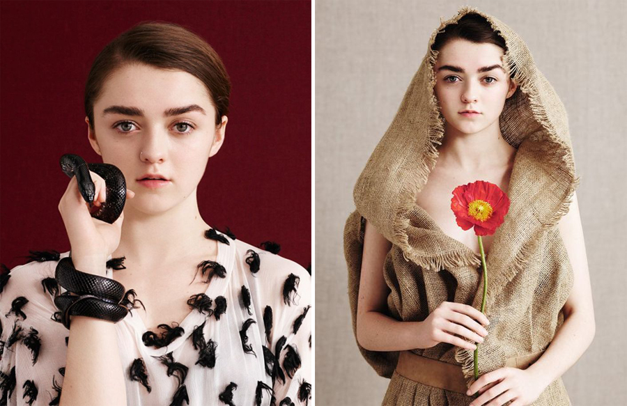 Maisie Williams for Dazed Spring Summer 2015-4