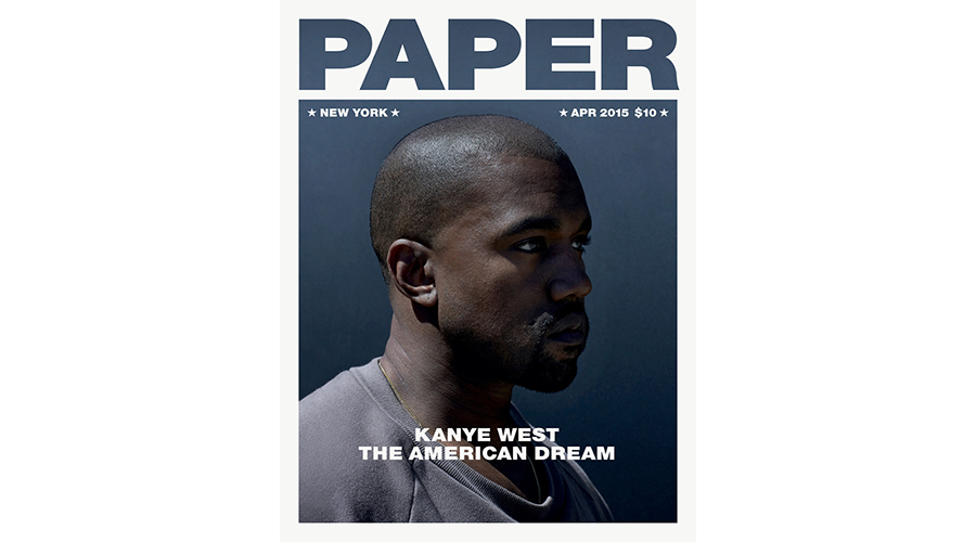 Kanye West Covers Paper Magazine