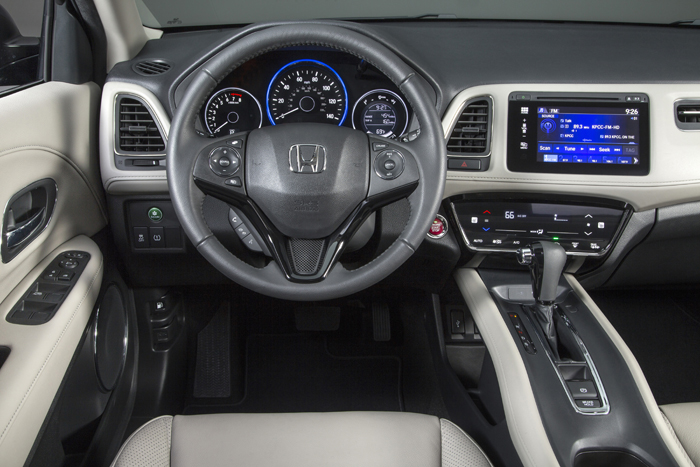 Introducing the 2016 Honda HR-V-inside