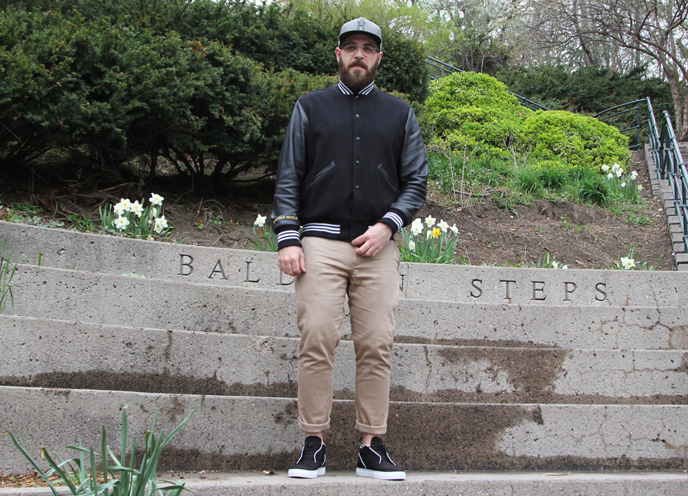 Baldwin Steps - Standing dick rub