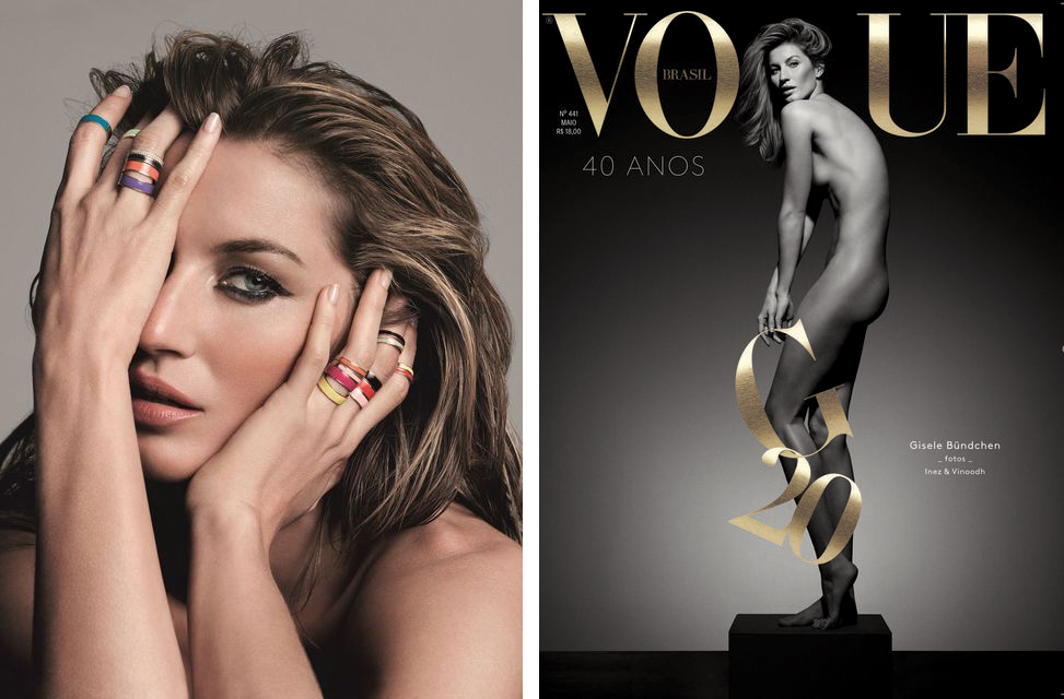 Gisele Bundchen for Vogue Brazil May 2015