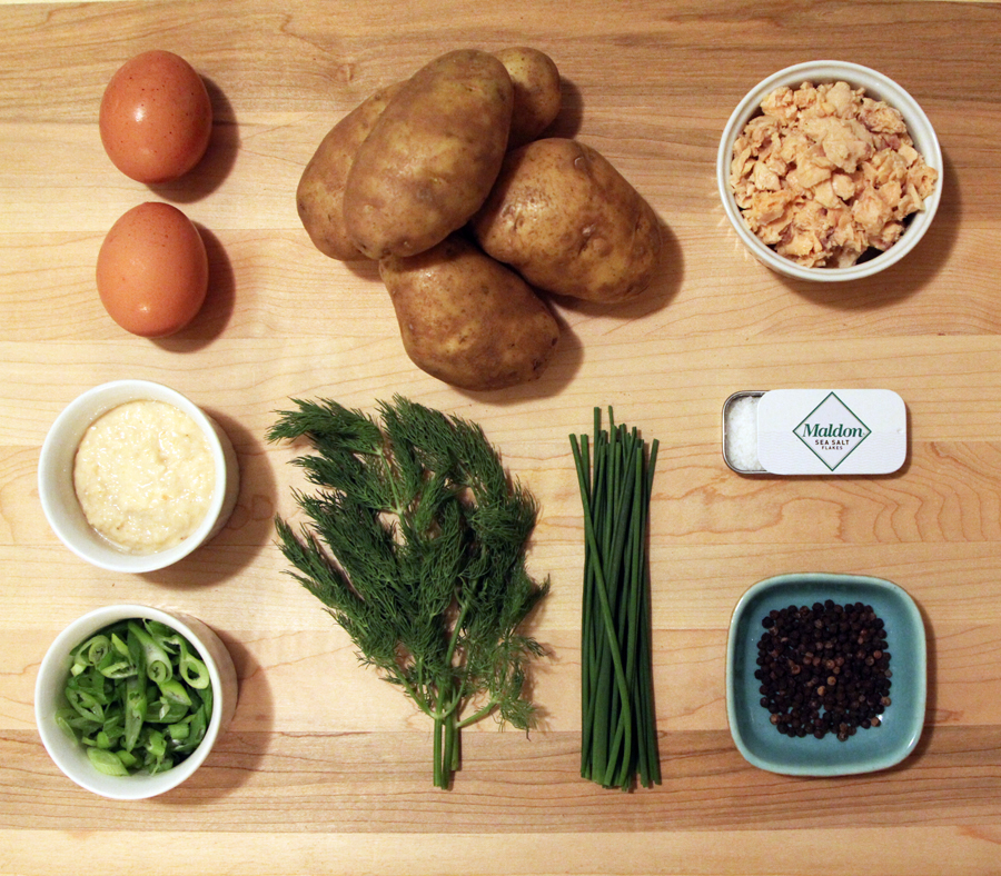 Fish Cakes Prep