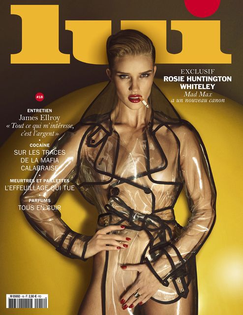 Rosie Huntington-Witheley for Lui June 2015