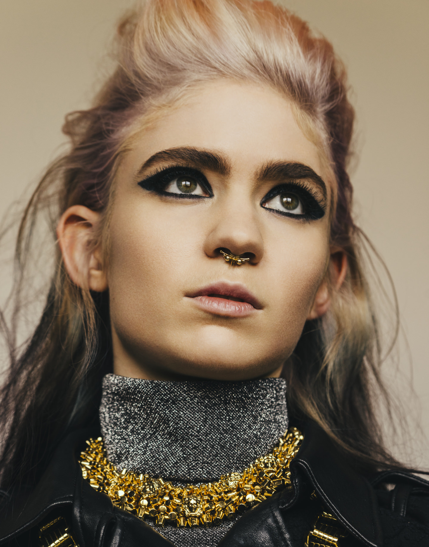Grimes Covers The FADER Fall Fashion 2015-4