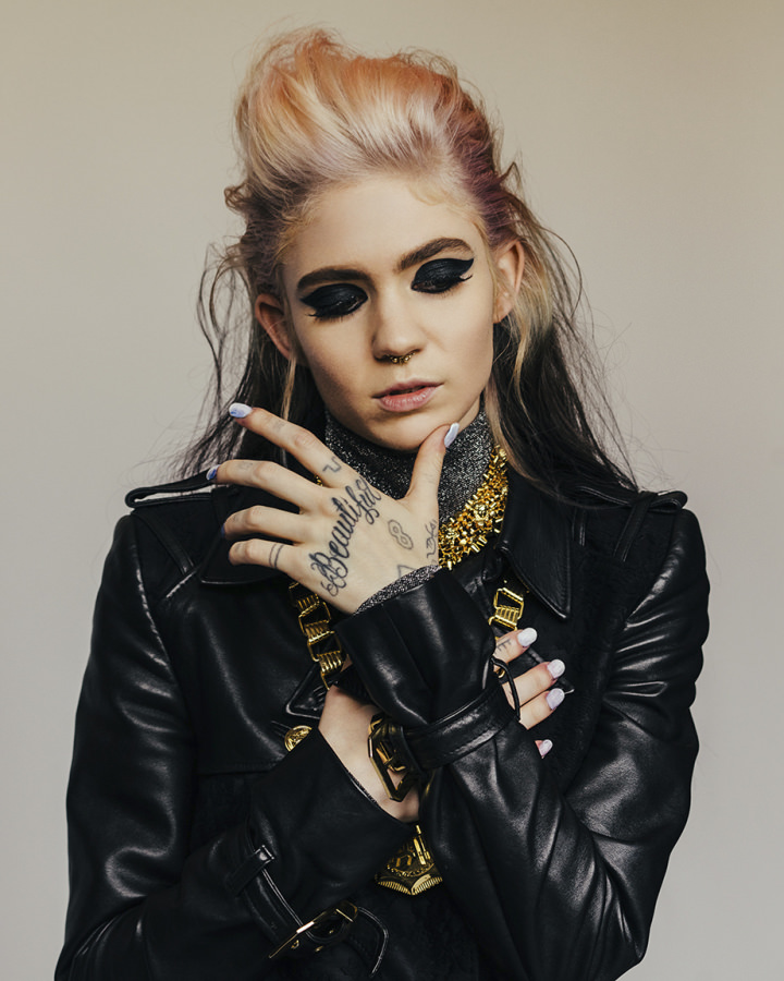 Grimes Covers The FADER Fall Fashion 2015-8