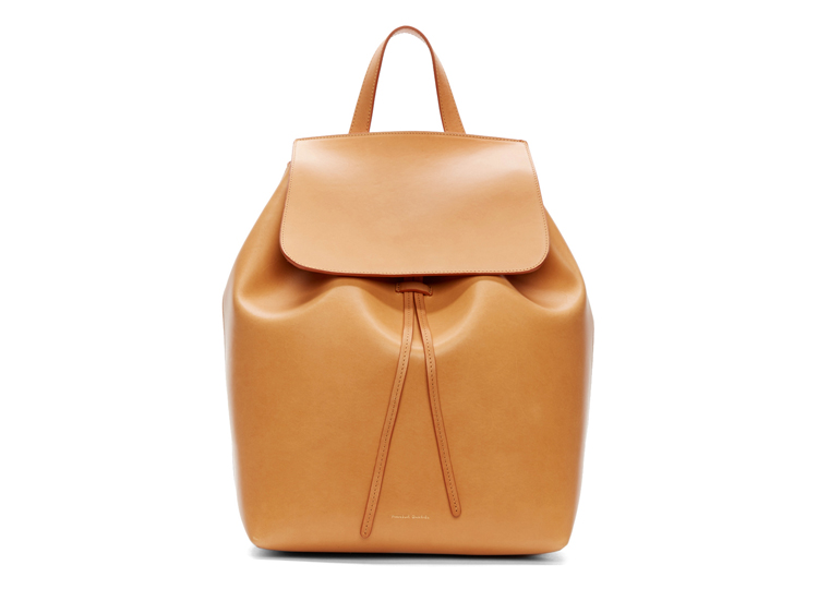 Mansur Gavriel Tan Leather Backpack