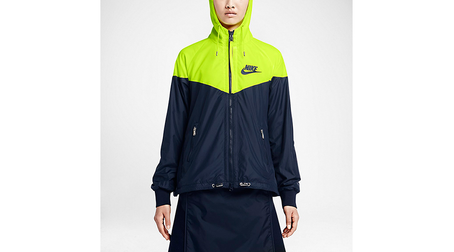 NikeLab x Sacai Windrunner Pleated Back