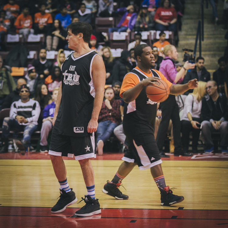 ASAP Ferg Mark Cuban NBA AllStar 2016 Charity Game