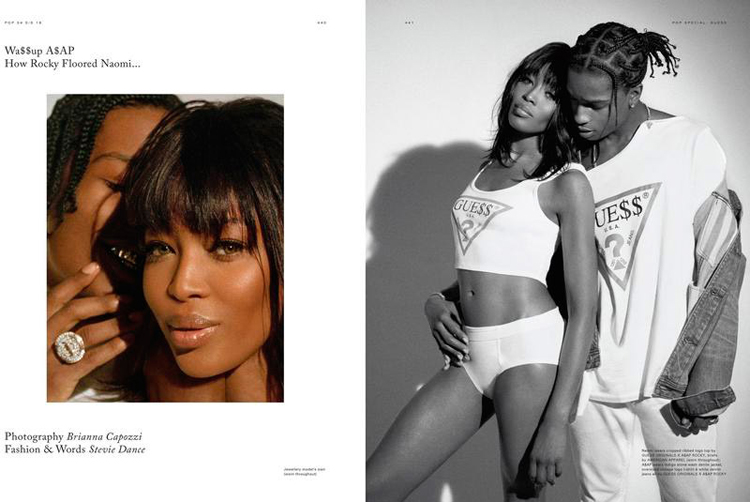 ASAP Rocky Naomi Campbell POP Magazine 34-1