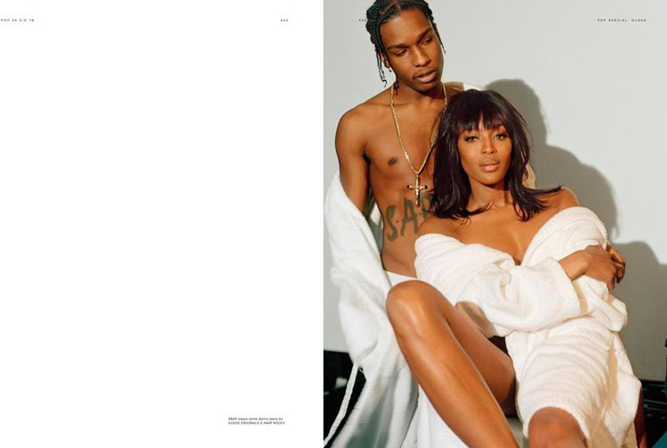 ASAP Rocky Naomi Campbell POP Magazine 34-3