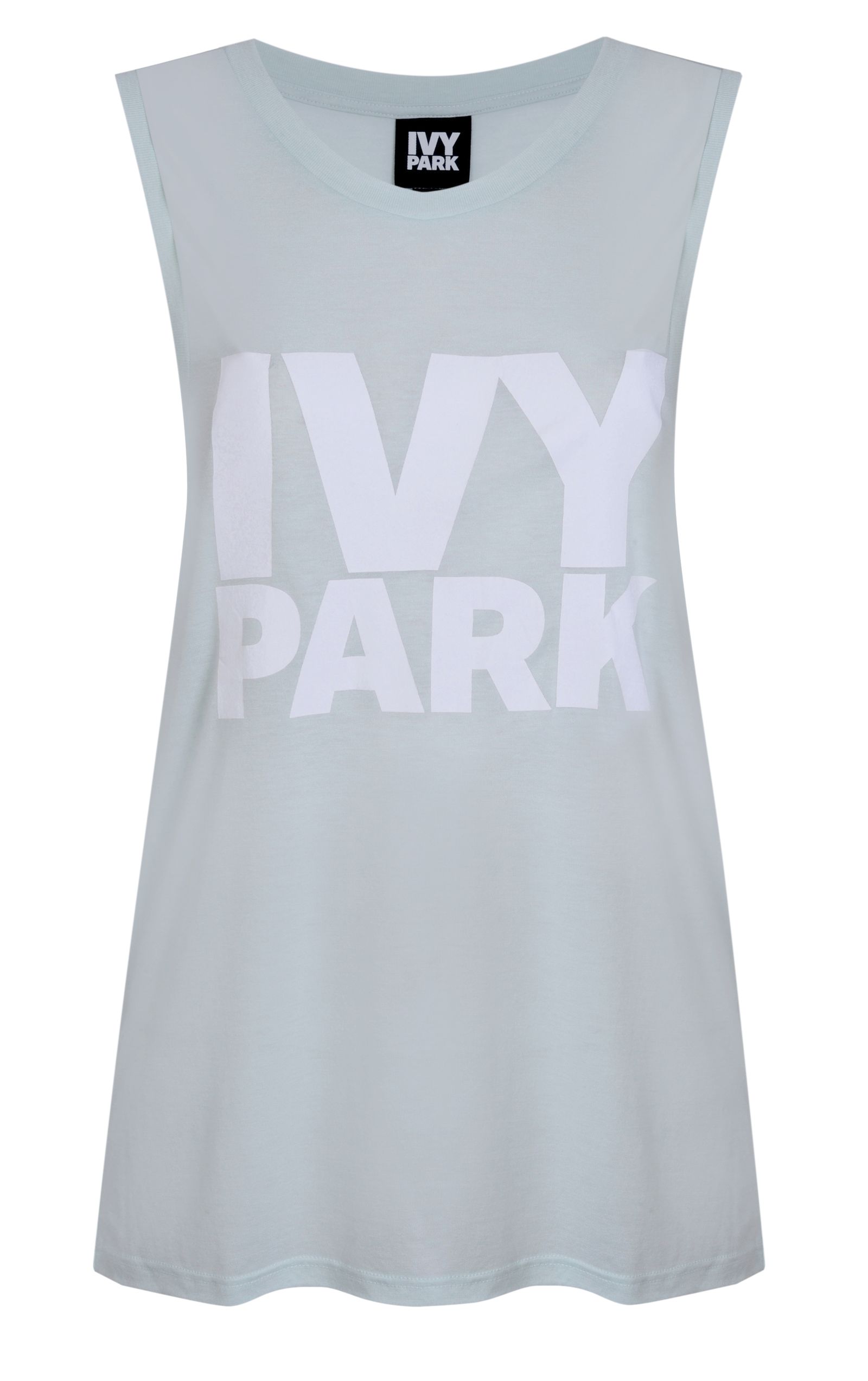 Ivy Park Cut Off Tee B;ue