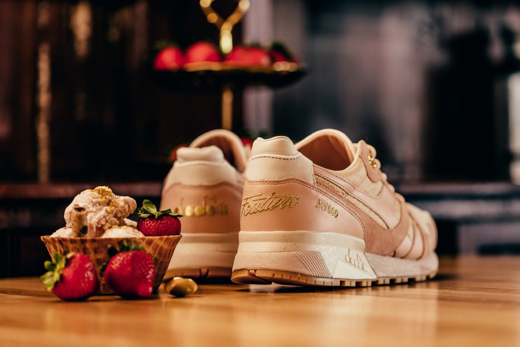 Feature x Diadora Strawberry Gelato N.9000 Sneaker 3