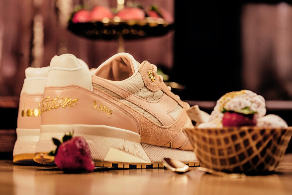 Feature x Diadora Strawberry Gelato N.9000 Sneaker 4