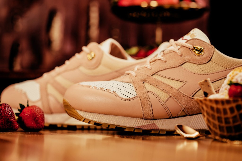 Feature x Diadora Strawberry Gelato N.9000 Sneaker 5