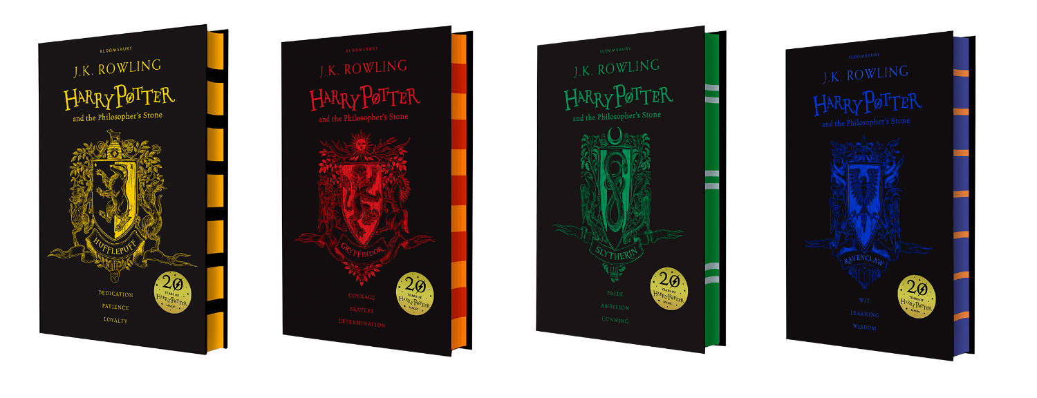 Книга философский камень купить. Harry Potter Bloomsbury Anniversary Edition.