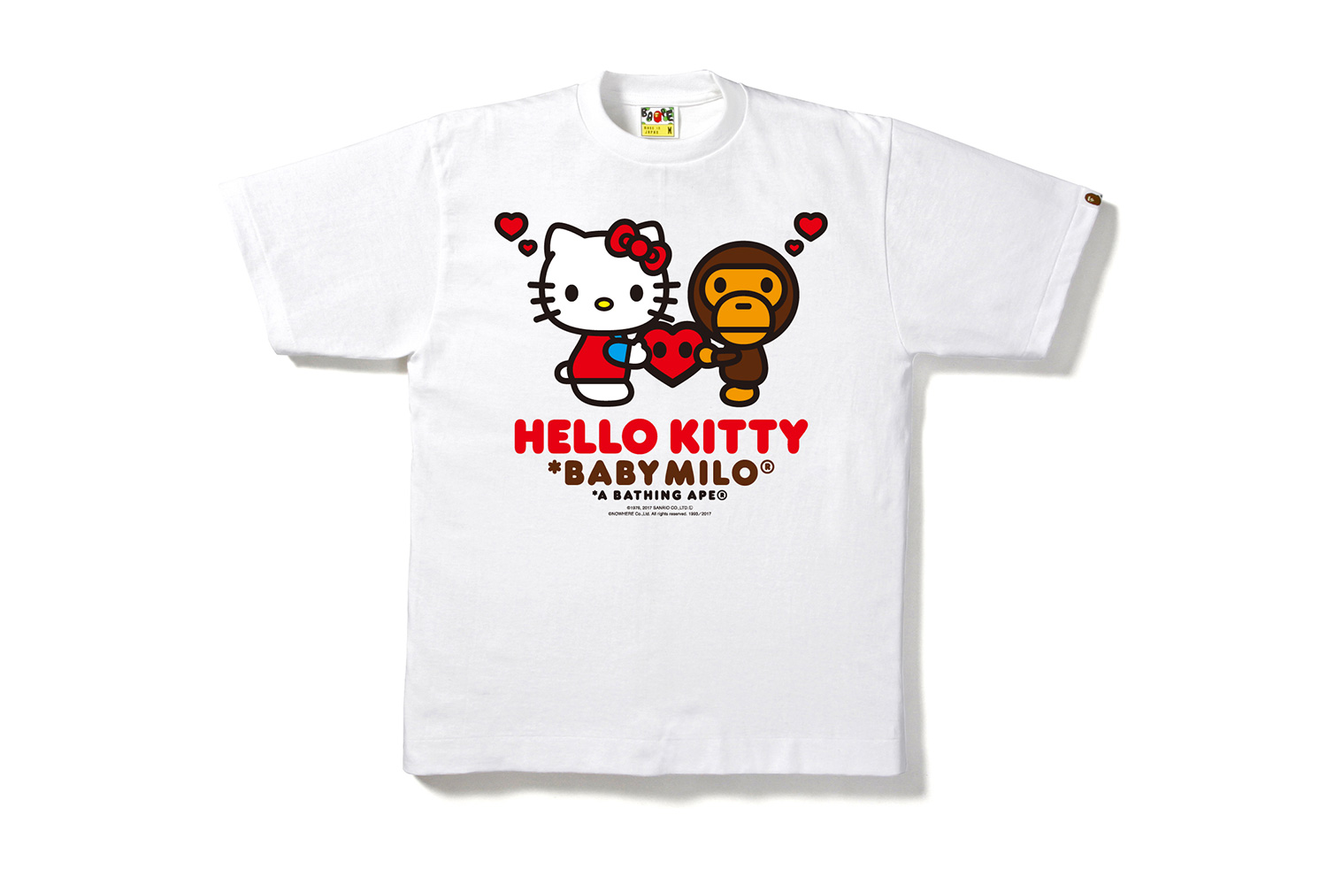 BAPE Teams Up With Sanrio for Valentines Day Collection | Sidewalk