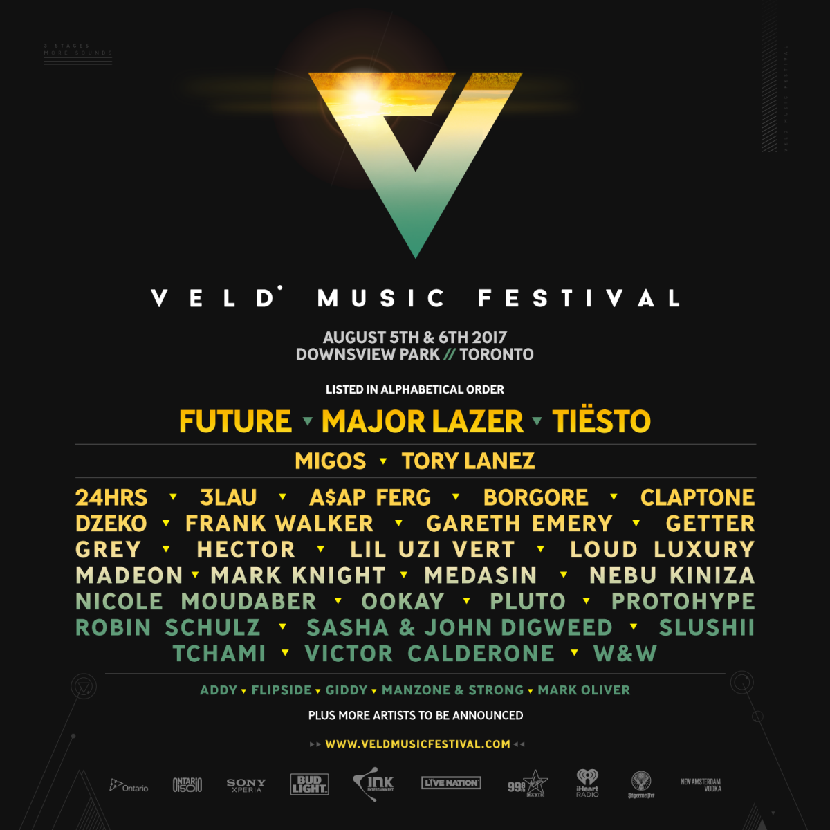 VELD Music Festival Announces 2017 Lineup Sidewalk Hustle