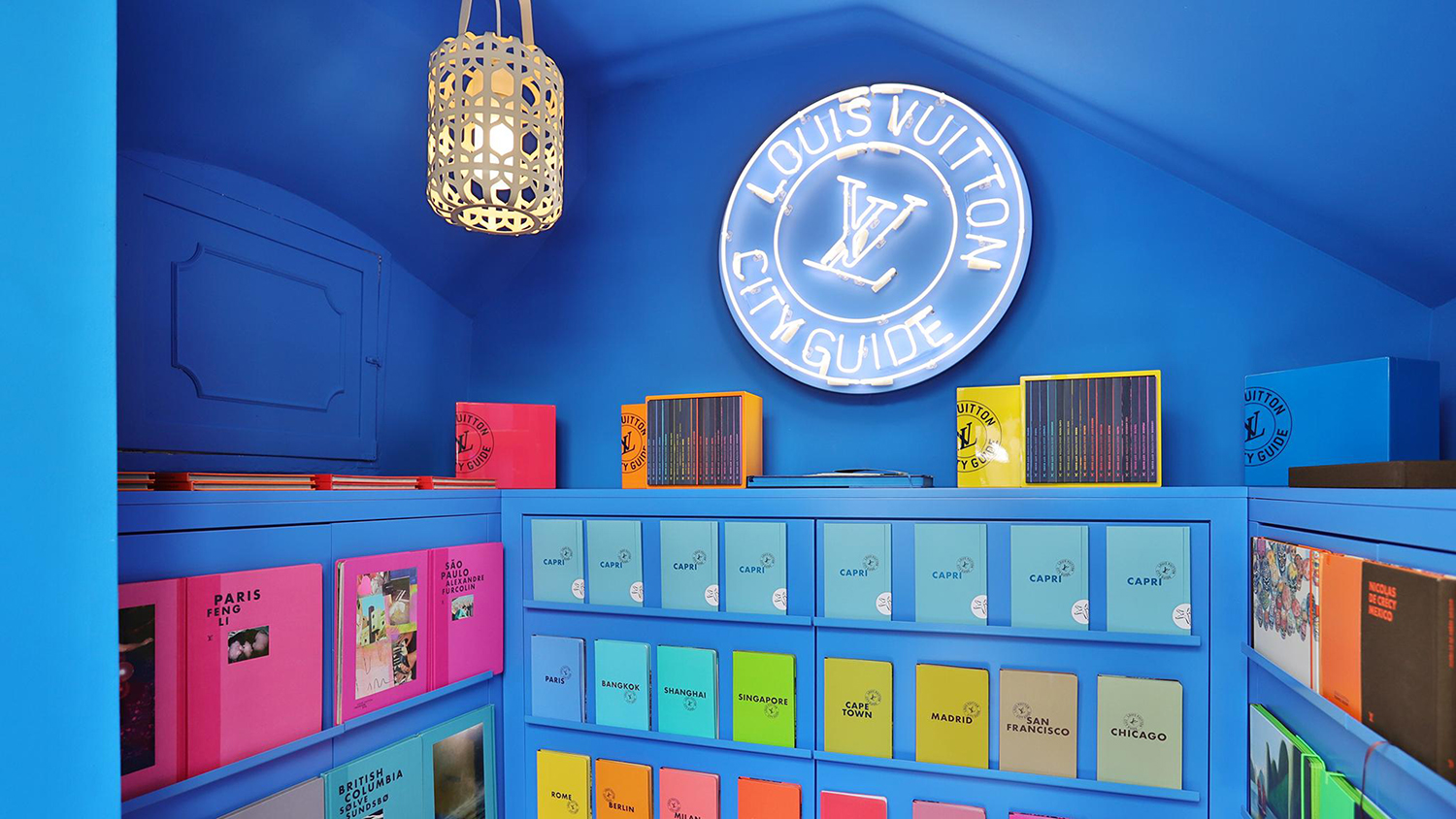 Louis Vuitton Creates Pop-Up Bookstore in Capri, Italy